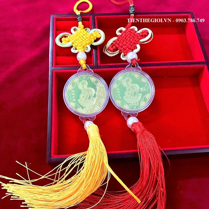 Dây Ô Tô Xu Con Rắn Hongkong Mạ Vàng